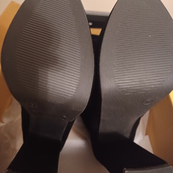 Velour platform boots - Picture 4 of 5